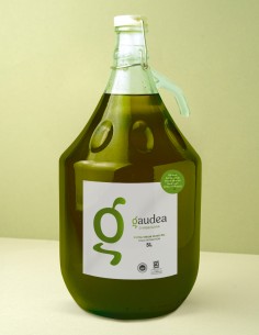 Bonbonne en verre de 1 litre. Huile d'Olive Vierge Extra
